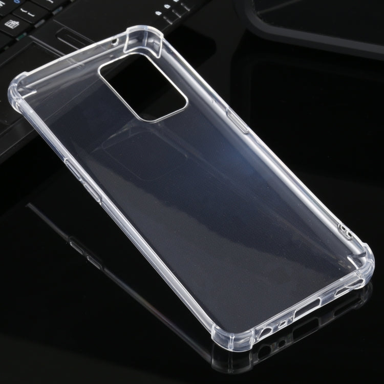 For OPPO Realme GT 5G Four-Corner Anti-Drop Ultra-Thin TPU Case