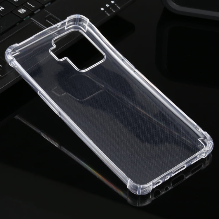 For OPPO Reno5 F Four-Corner Anti-Drop Ultra-Thin TPU Case