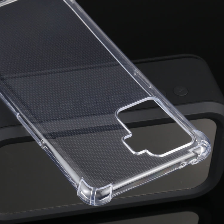 For OPPO Reno5 F Four-Corner Anti-Drop Ultra-Thin TPU Case