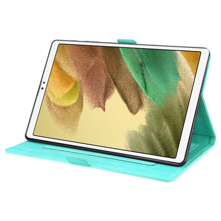 For Samsung Galaxy Tab A7 Lite T220 T225 Love Butterfly Pattern Horizontal Flip Leather Case with Holder