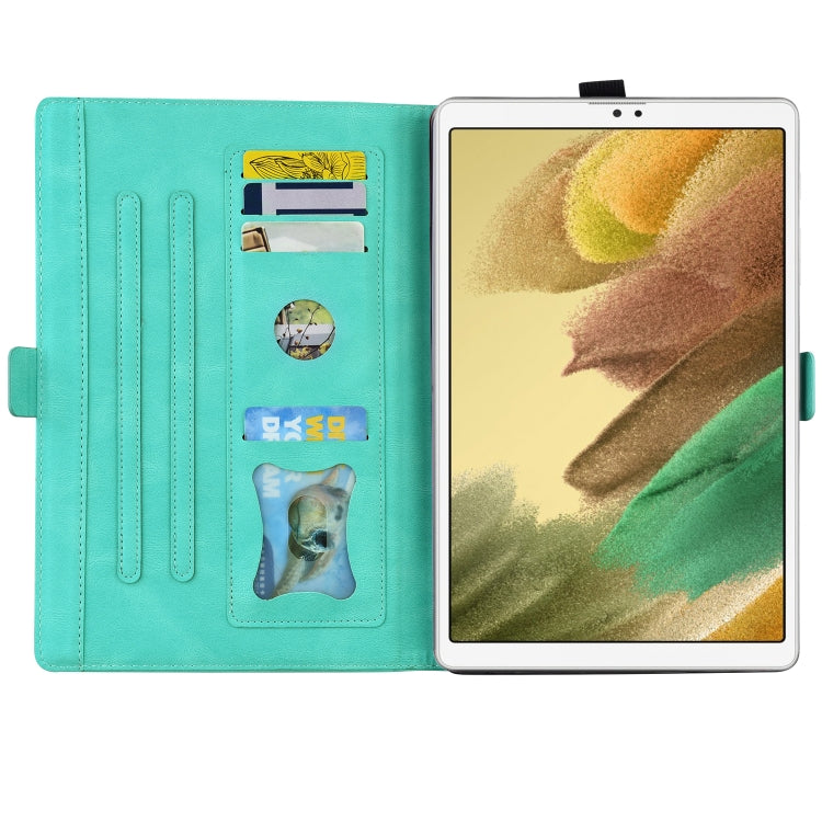 For Samsung Galaxy Tab A7 Lite T220 T225 Love Butterfly Pattern Horizontal Flip Leather Case with Holder