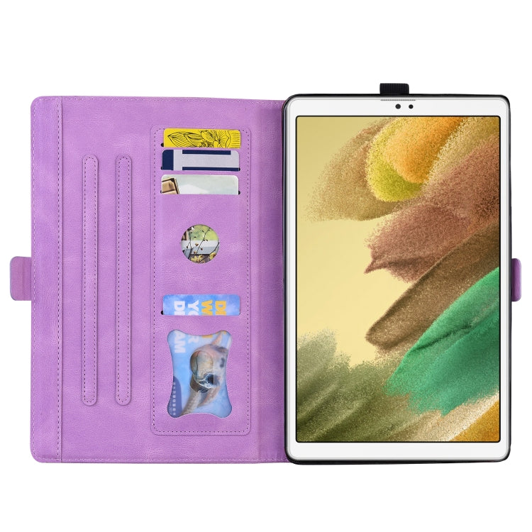 For Samsung Galaxy Tab A7 Lite T220 T225 Love Butterfly Pattern Horizontal Flip Leather Case with Holder