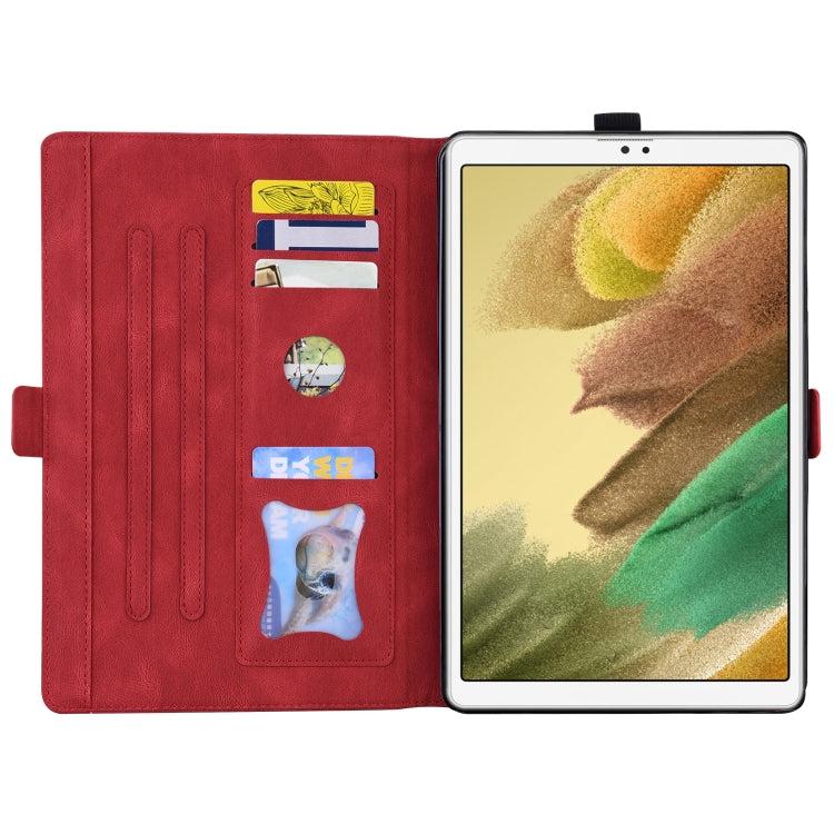 For Samsung Galaxy Tab A7 Lite T220 T225 Love Butterfly Pattern Horizontal Flip Leather Case with Holder