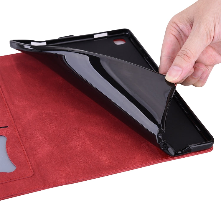 For Samsung Galaxy Tab A7 Lite T220 T225 Love Butterfly Pattern Horizontal Flip Leather Case with Holder