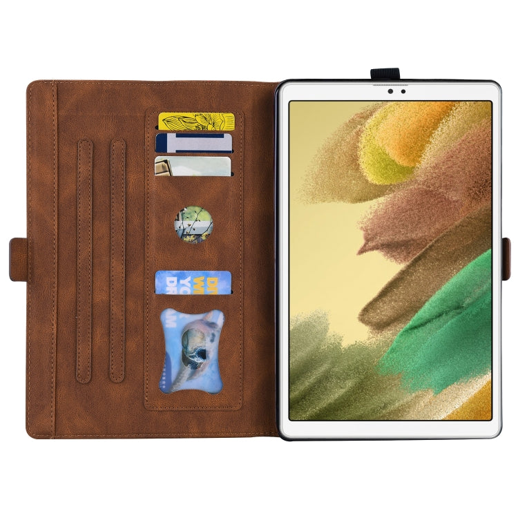For Samsung Galaxy Tab A7 Lite T220 T225 Love Butterfly Pattern Horizontal Flip Leather Case with Holder