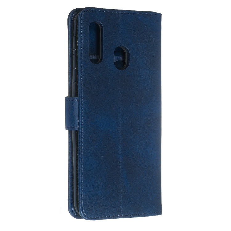 For Galaxy A20e Zipper Horizontal Flip Leather Case with Wallet & Holder & Card Slots