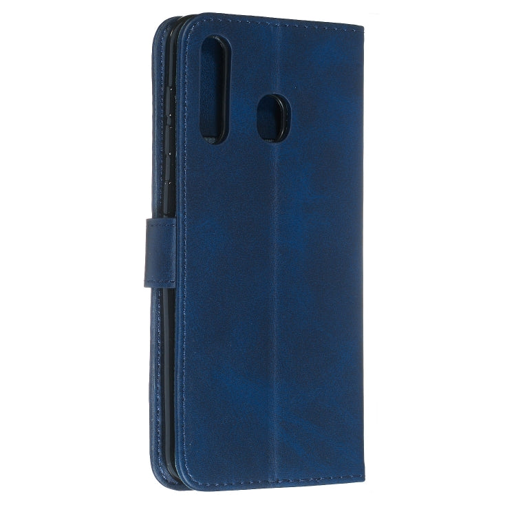 For Galaxy A20 / A30 Zipper Horizontal Flip Leather Case with Wallet & Holder & Card Slots