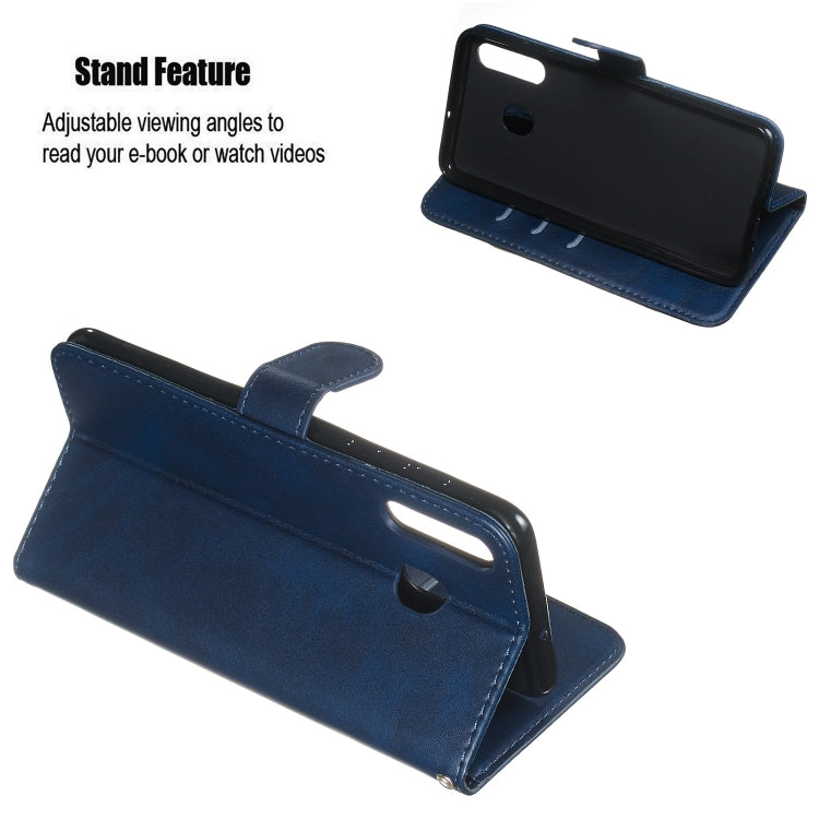 For Galaxy A20 / A30 Zipper Horizontal Flip Leather Case with Wallet & Holder & Card Slots