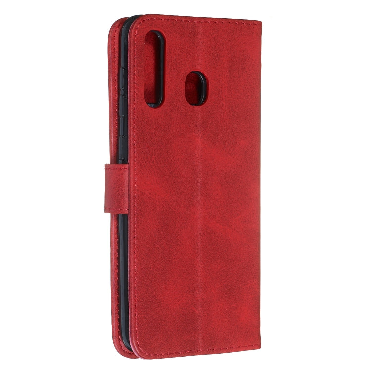 For Galaxy A20 / A30 Zipper Horizontal Flip Leather Case with Wallet & Holder & Card Slots