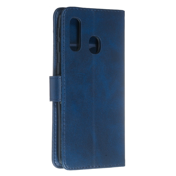 For Galaxy A40 Zipper Horizontal Flip Leather Case with Wallet & Holder & Card Slots