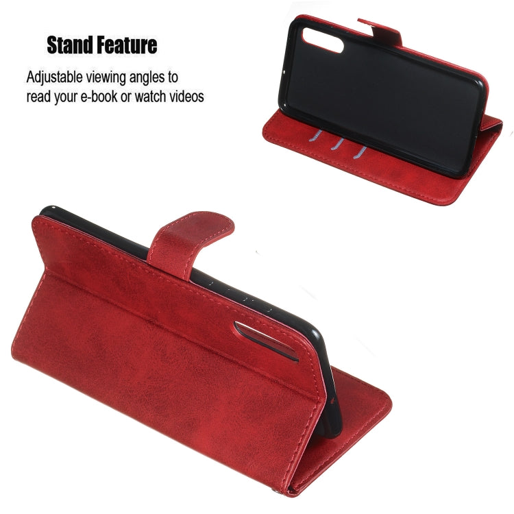 For Galaxy A50 Zipper Horizontal Flip Leather Case with Wallet & Holder & Card Slots