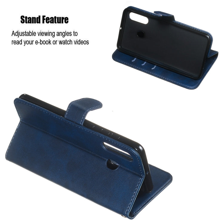 For Galaxy A60 / M40 Zipper Horizontal Flip Leather Case with Wallet & Holder & Card Slots