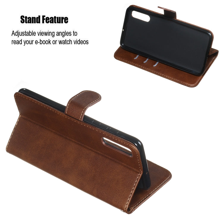 For Galaxy A70 Zipper Horizontal Flip Leather Case with Wallet & Holder & Card Slots