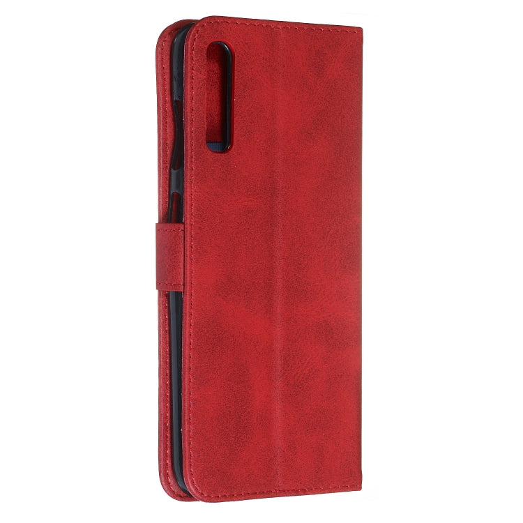 For Galaxy A70 Zipper Horizontal Flip Leather Case with Wallet & Holder & Card Slots