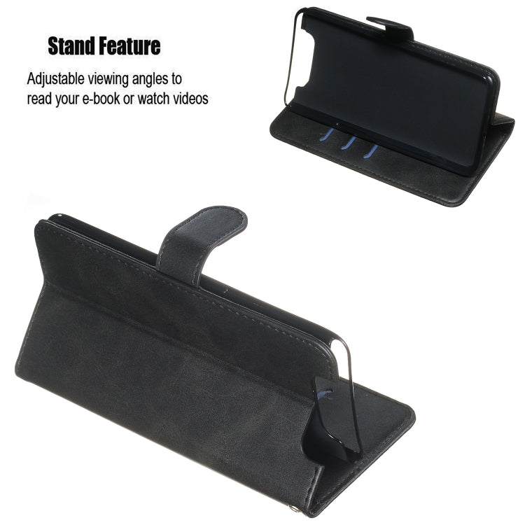 For Galaxy A80 / A90 Zipper Horizontal Flip Leather Case with Wallet & Holder & Card Slots