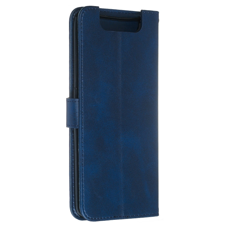 For Galaxy A80 / A90 Zipper Horizontal Flip Leather Case with Wallet & Holder & Card Slots