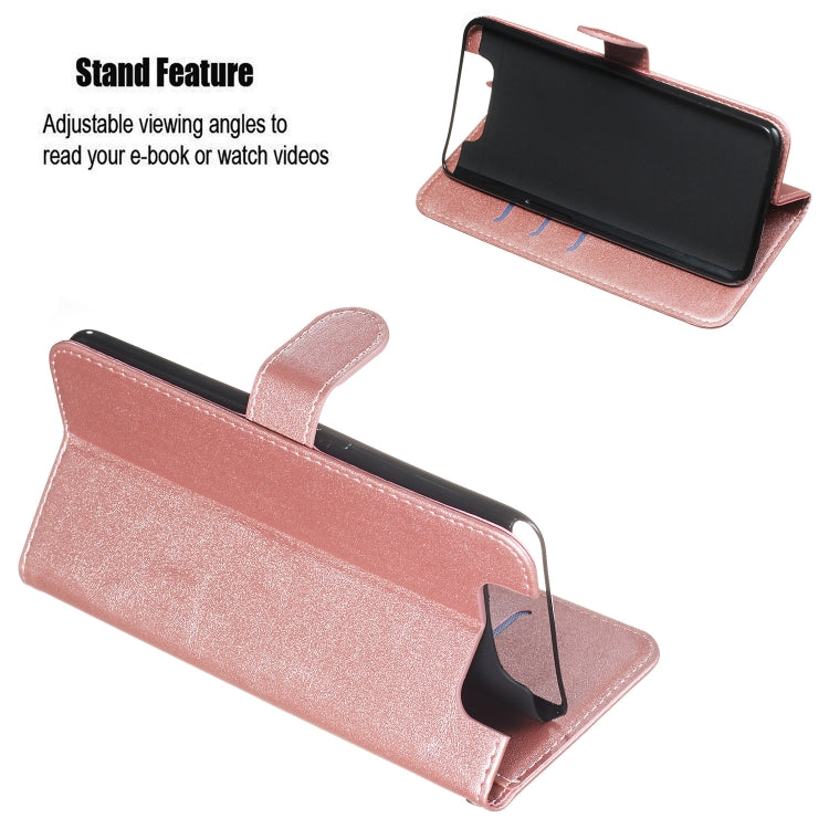 For Galaxy A80 / A90 Zipper Horizontal Flip Leather Case with Wallet & Holder & Card Slots