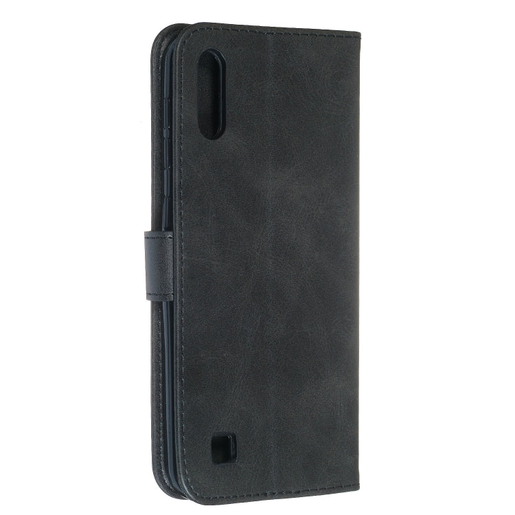 For Galaxy M10 / A10 Zipper Horizontal Flip Leather Case with Wallet & Holder & Card Slots