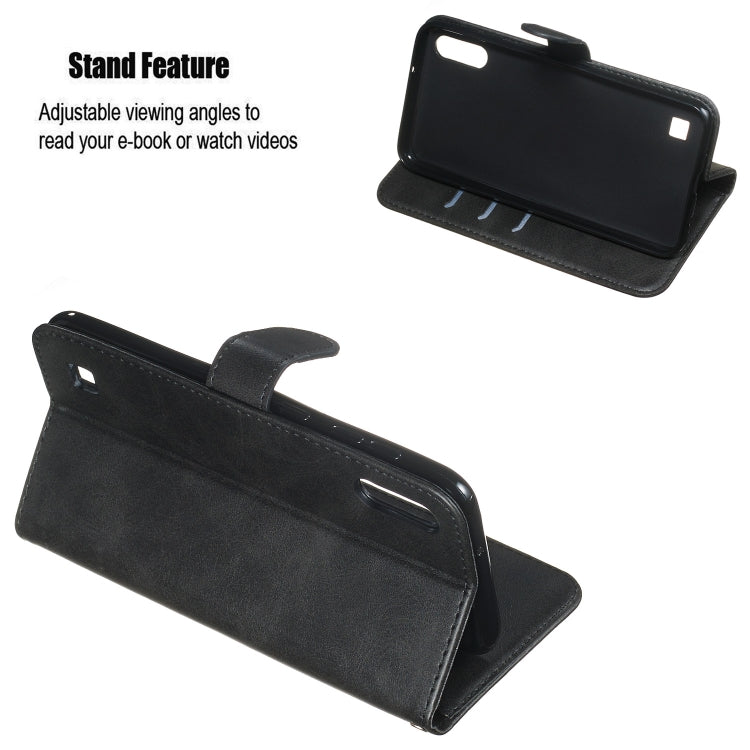 For Galaxy M10 / A10 Zipper Horizontal Flip Leather Case with Wallet & Holder & Card Slots