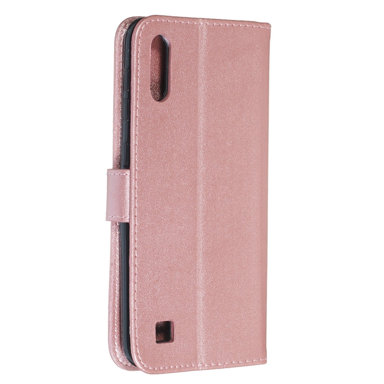 For Galaxy M10 / A10 Zipper Horizontal Flip Leather Case with Wallet & Holder & Card Slots