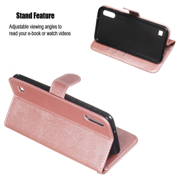 For Galaxy M10 / A10 Zipper Horizontal Flip Leather Case with Wallet & Holder & Card Slots