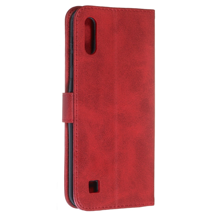 For Galaxy M10 / A10 Zipper Horizontal Flip Leather Case with Wallet & Holder & Card Slots