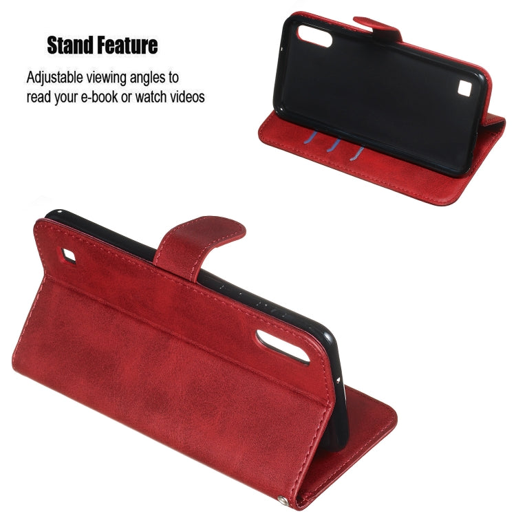 For Galaxy M10 / A10 Zipper Horizontal Flip Leather Case with Wallet & Holder & Card Slots