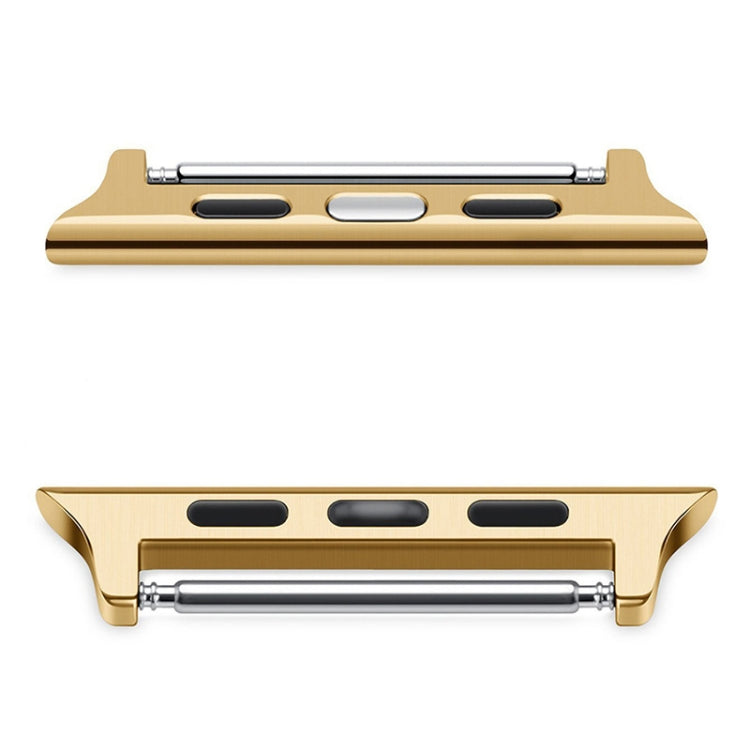 2 PCS Watchbands Stainless Steel Acoustic Ear Connector, Width: 22mm For Apple Watch Series 6 & SE & 5 & 4 44mm / 3 & 2 & 1 42mm