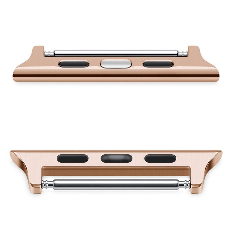 2 PCS Watchbands Stainless Steel Acoustic Ear Connector, Width: 22mm For Apple Watch Series 6 & SE & 5 & 4 44mm / 3 & 2 & 1 42mm