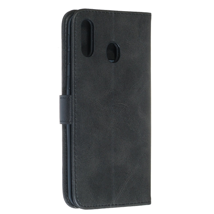 For Galaxy M20 Zipper Horizontal Flip Leather Case with Wallet & Holder & Card Slots