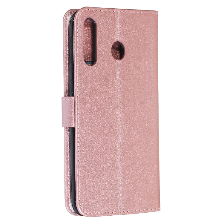 For Galaxy M30 Zipper Horizontal Flip Leather Case with Wallet & Holder & Card Slots