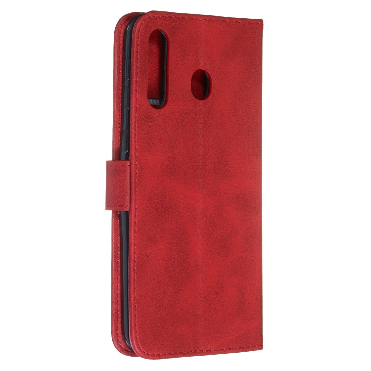 For Galaxy M30 Zipper Horizontal Flip Leather Case with Wallet & Holder & Card Slots
