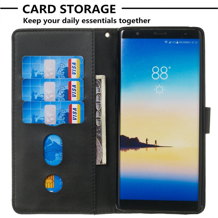 For Galaxy Note8 Zipper Horizontal Flip Leather Case with Wallet & Holder & Card Slots