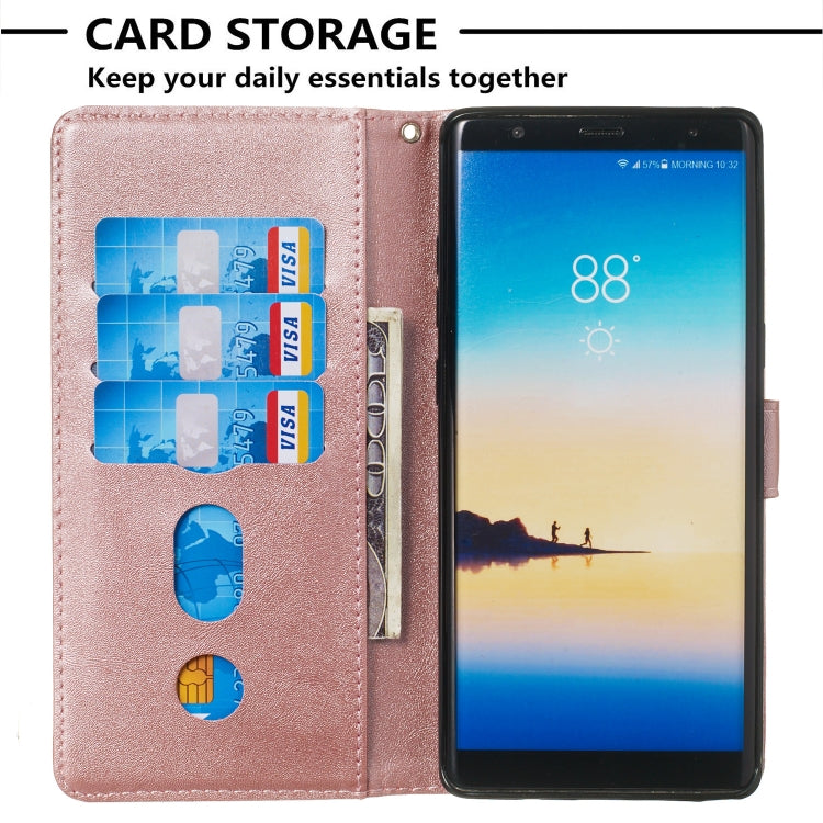 For Galaxy Note8 Zipper Horizontal Flip Leather Case with Wallet & Holder & Card Slots