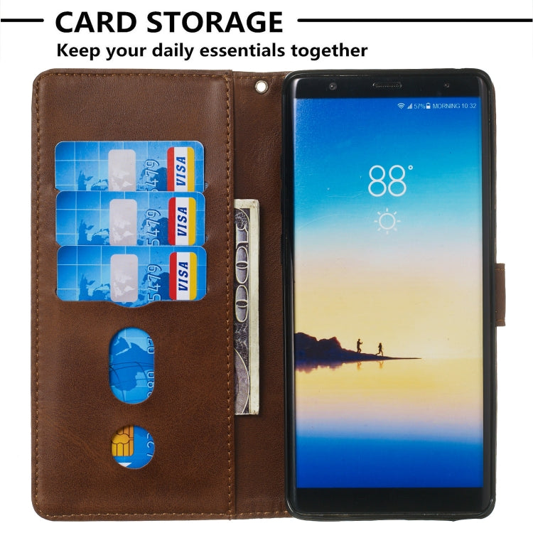 For Galaxy Note8 Zipper Horizontal Flip Leather Case with Wallet & Holder & Card Slots