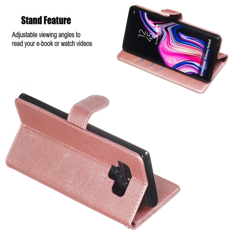 For Galaxy Note9 Zipper Horizontal Flip Leather Case with Wallet & Holder & Card Slots