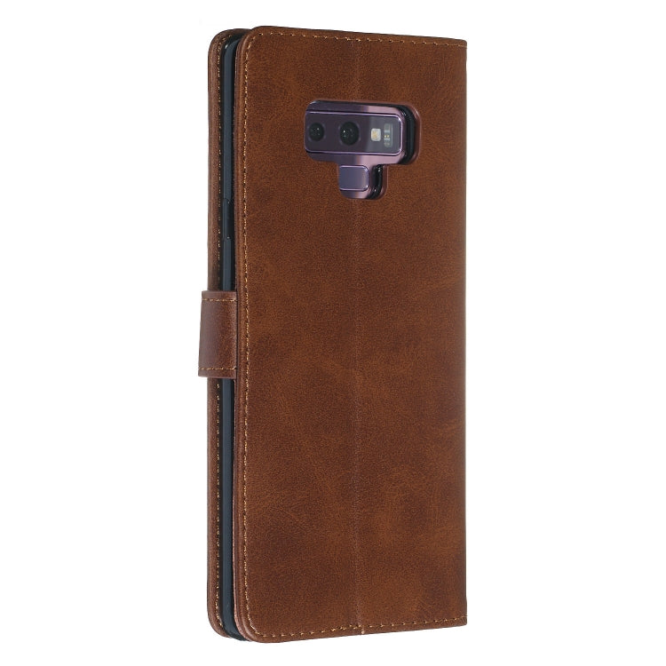 For Galaxy Note9 Zipper Horizontal Flip Leather Case with Wallet & Holder & Card Slots