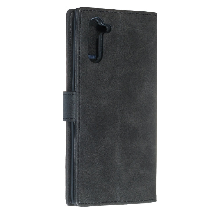 For Galaxy Note10 Zipper Horizontal Flip Leather Case with Wallet & Holder & Card Slots