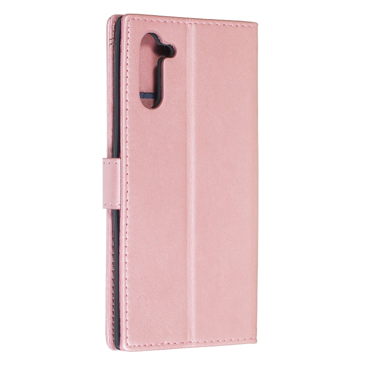 For Galaxy Note10 Zipper Horizontal Flip Leather Case with Wallet & Holder & Card Slots