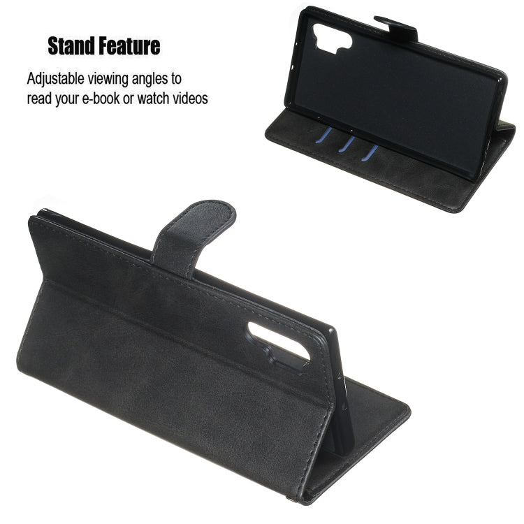 For Galaxy Note10+ Zipper Horizontal Flip Leather Case with Wallet & Holder & Card Slots