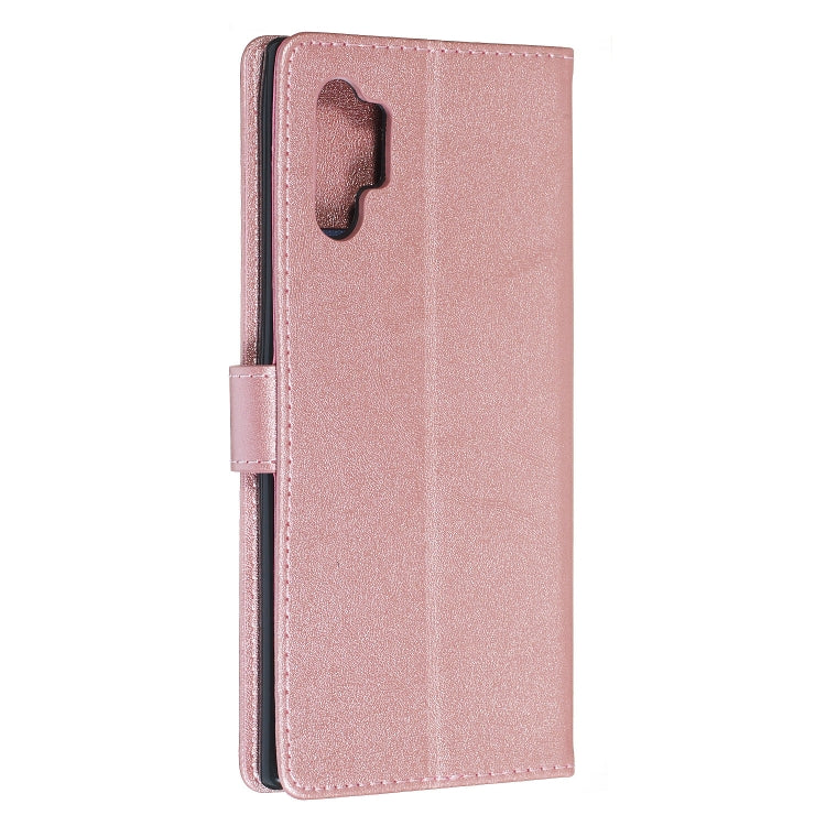 For Galaxy Note10+ Zipper Horizontal Flip Leather Case with Wallet & Holder & Card Slots