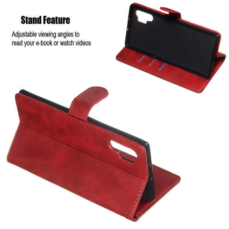 For Galaxy Note10+ Zipper Horizontal Flip Leather Case with Wallet & Holder & Card Slots