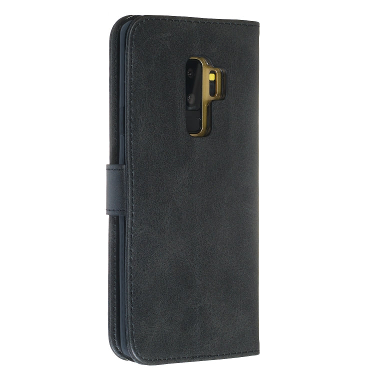 For Galaxy S9+ Zipper Horizontal Flip Leather Case with Wallet & Holder & Card Slots