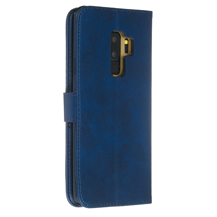 For Galaxy S9+ Zipper Horizontal Flip Leather Case with Wallet & Holder & Card Slots