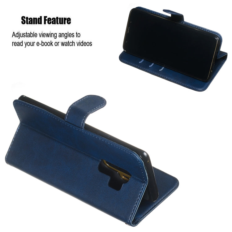 For Galaxy S9+ Zipper Horizontal Flip Leather Case with Wallet & Holder & Card Slots