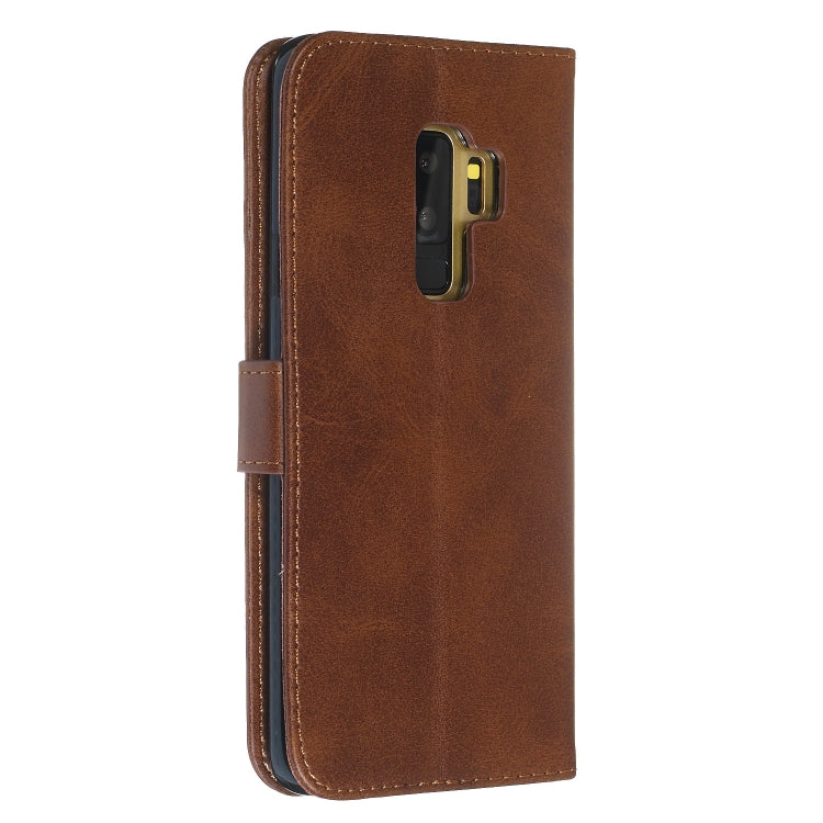 For Galaxy S9+ Zipper Horizontal Flip Leather Case with Wallet & Holder & Card Slots