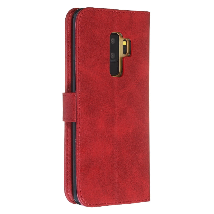 For Galaxy S9+ Zipper Horizontal Flip Leather Case with Wallet & Holder & Card Slots