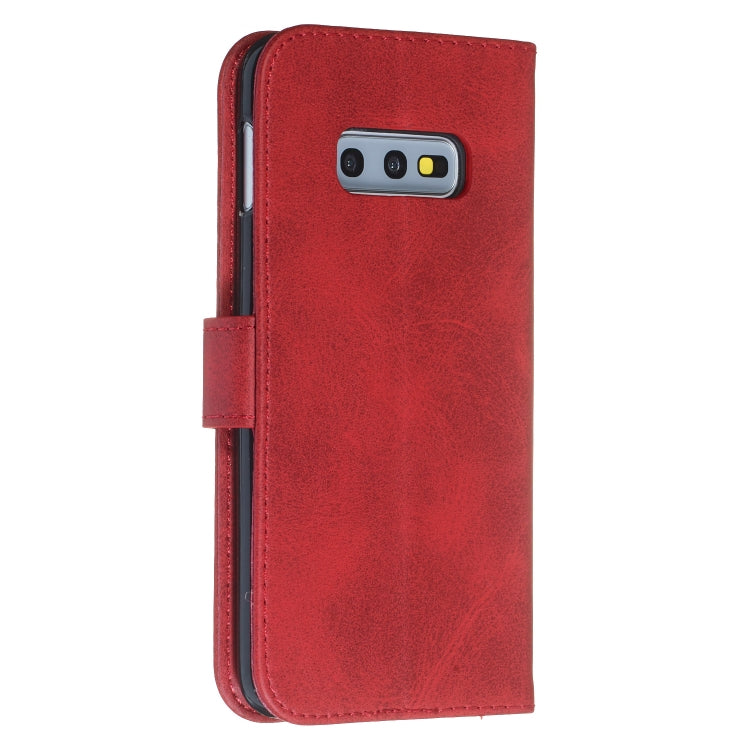 For Galaxy S10e Zipper Horizontal Flip Leather Case with Wallet & Holder & Card Slots