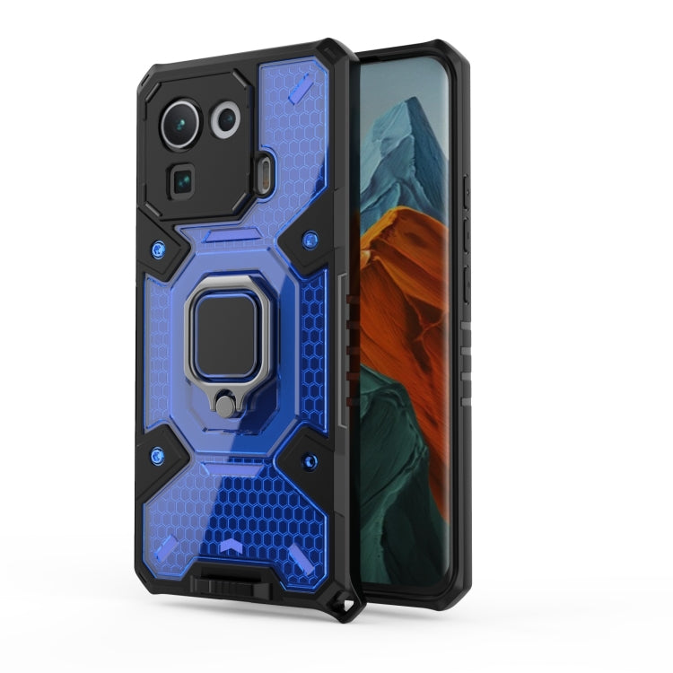 For Xiaomi Mi 11 Pro Space PC+TPU Ring Holder Protective Case