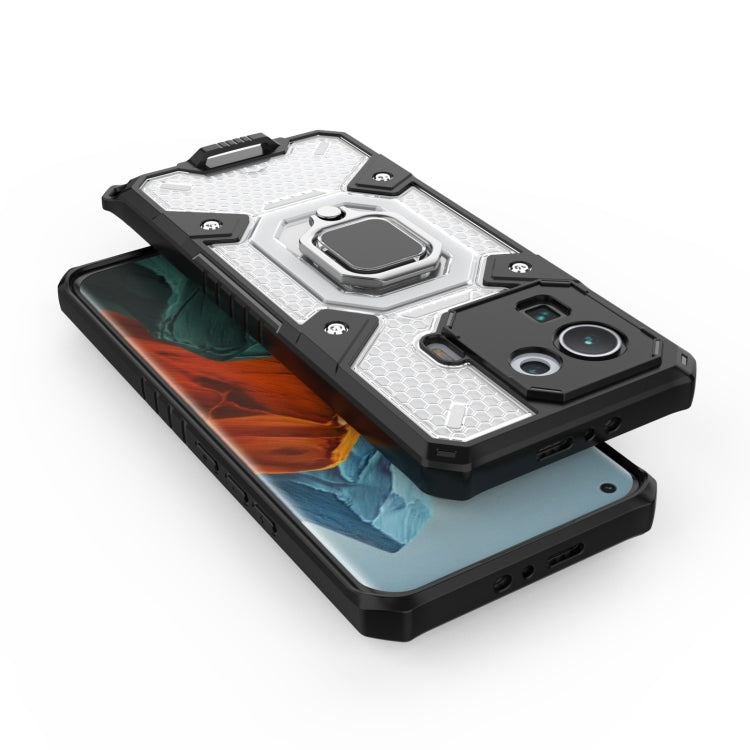 For Xiaomi Mi 11 Pro Space PC+TPU Ring Holder Protective Case